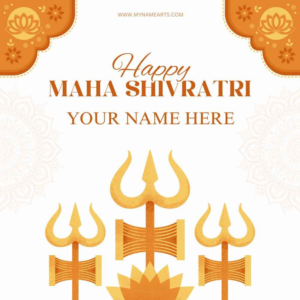 Maha Shivaratri Wishes Card With Your Name Free Online MyNameArts