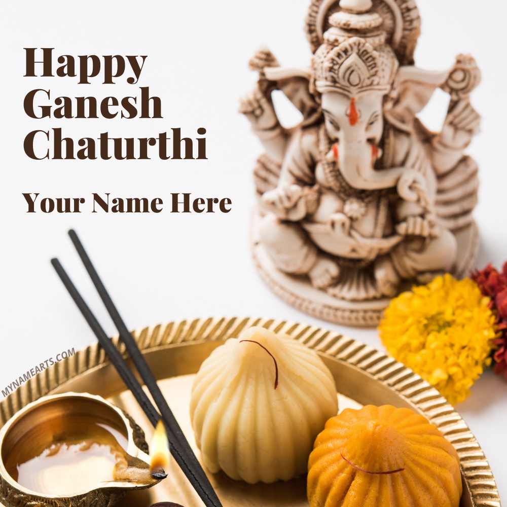Happy Ganesh Chaturthi 2022 Status With Name