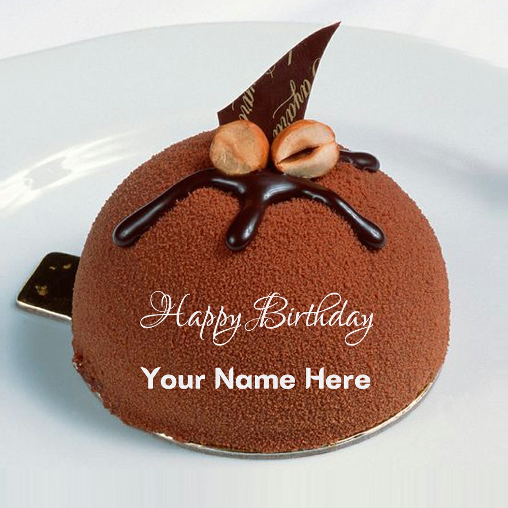 Premium Photo | Best happy birthday chocolate cake design in the  world.black color,latest,beautiful, tasty,delicious