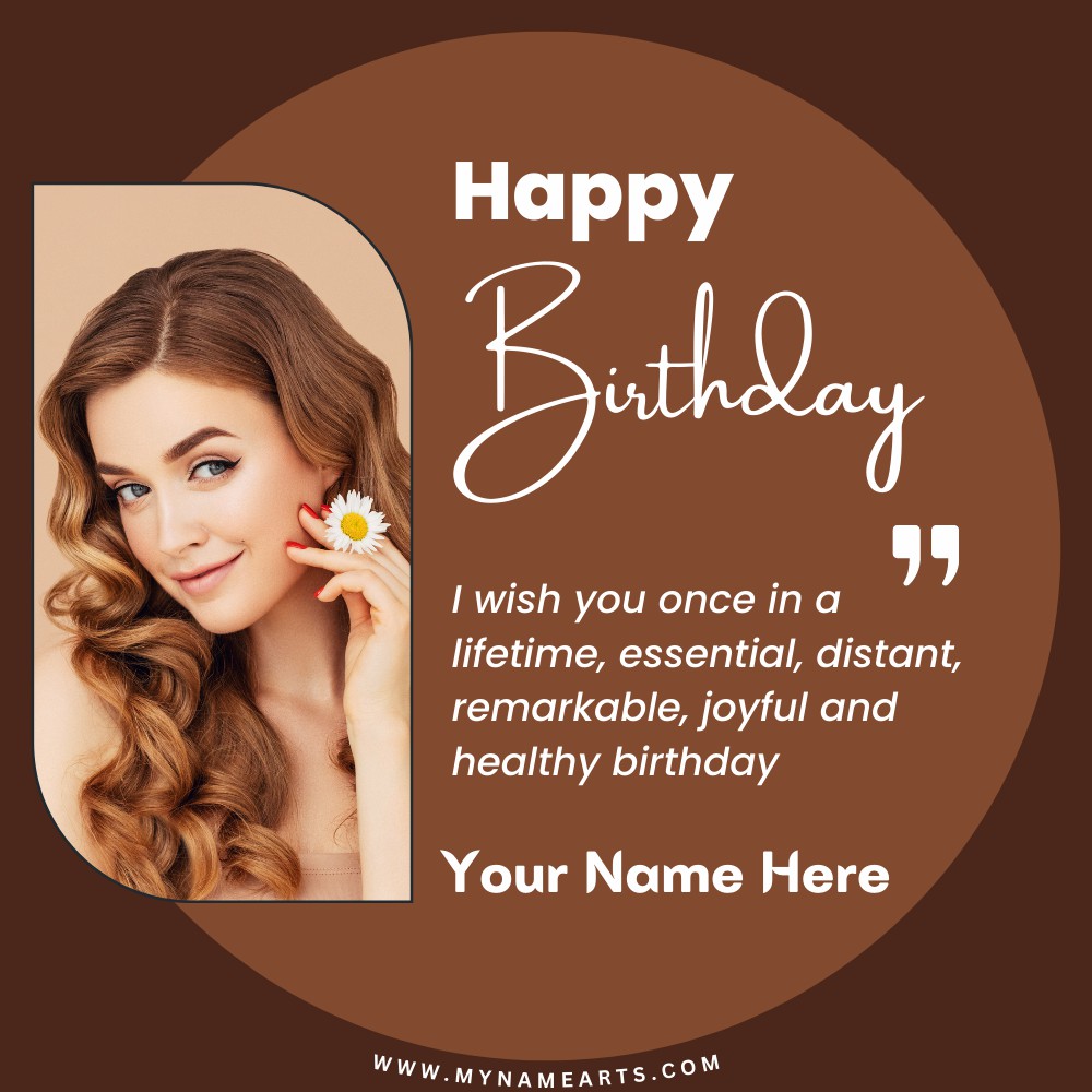 Make Birthday Photo Frame Online For Free