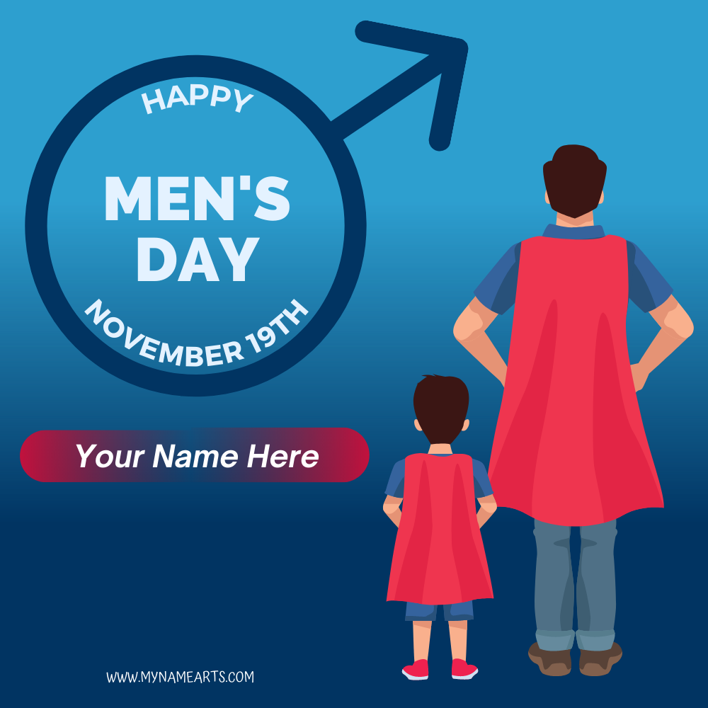 International Men’s Day 2022 Greeting With Name