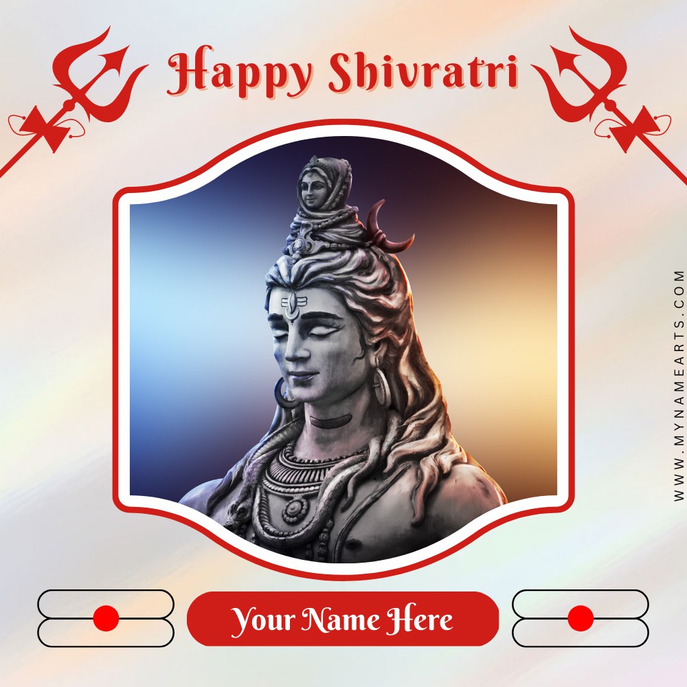 Make Shivratri 2023 Photo Frame Online For Free