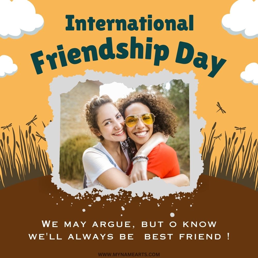 Friendship Day Free Instagram Custom Photo Frame