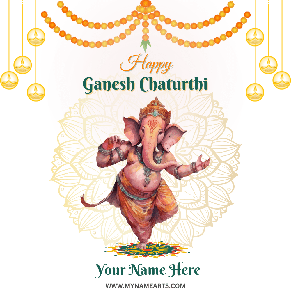 Ganesh Chaturthi Wishes Greeting For Free