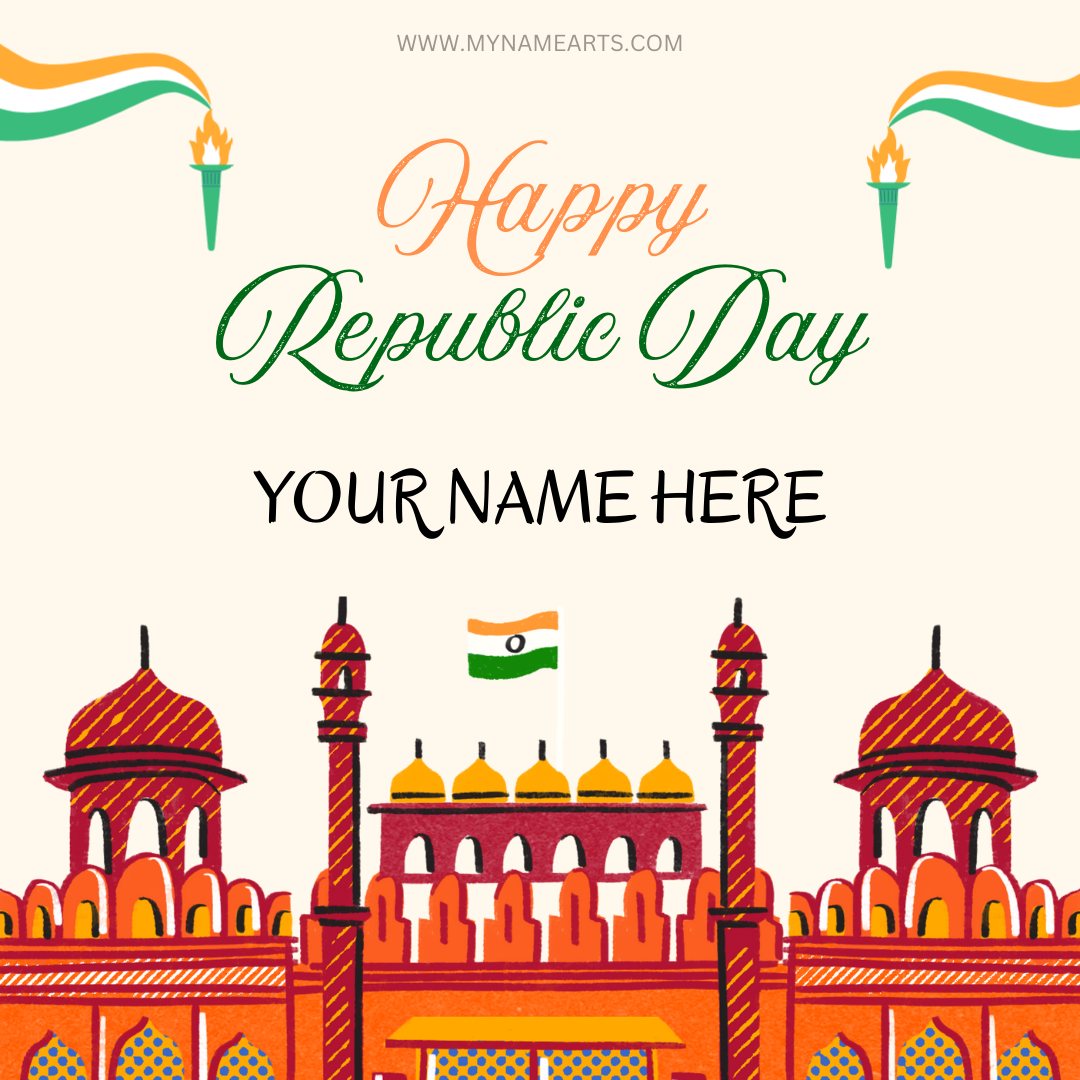 Wish Republic Day 2025 with Greetings Card Online