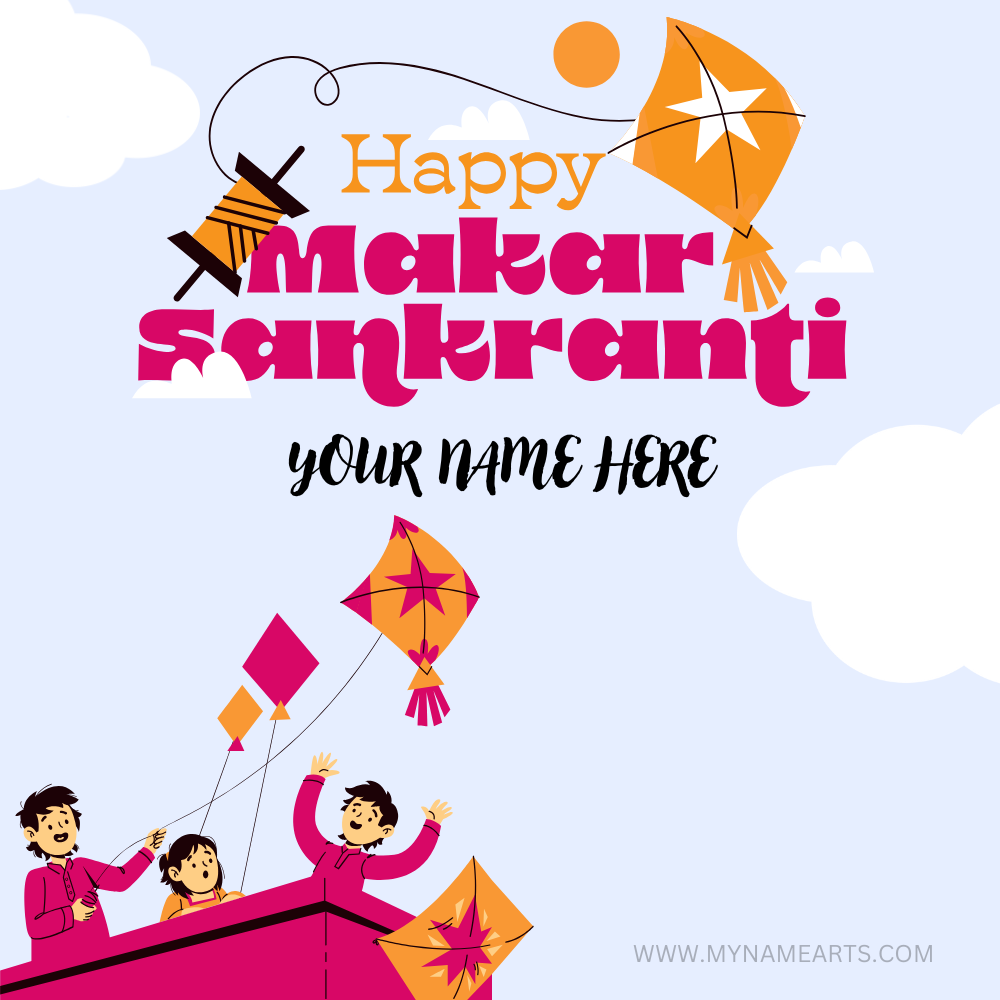 Custom Makar Sankranti Cards With Personal Touch – 2025