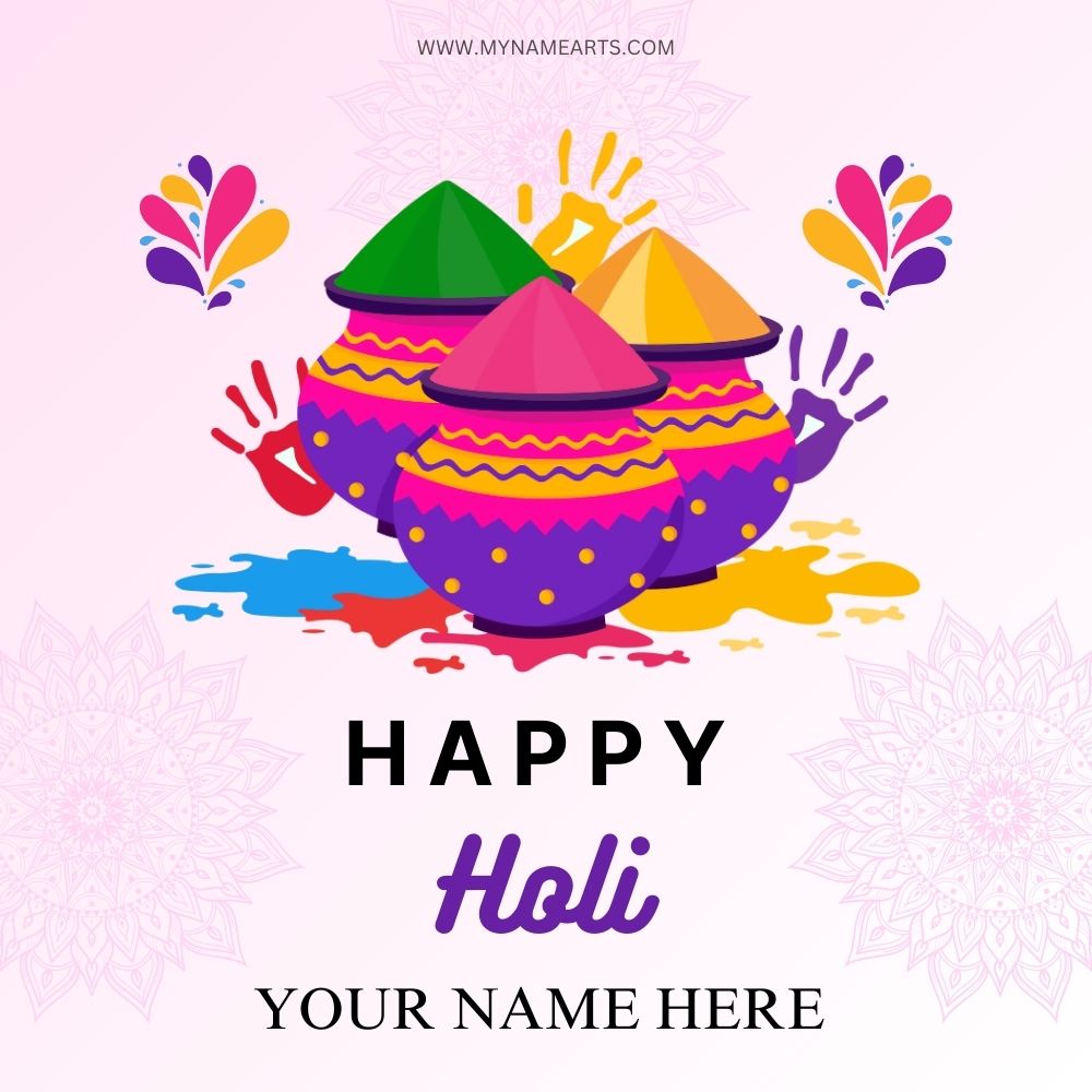 holi card download