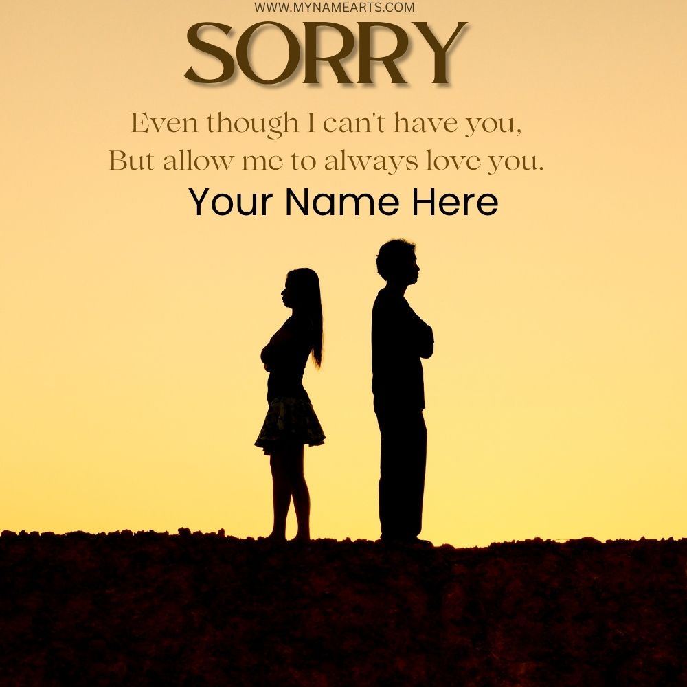 sorry card with your name – free apology card online