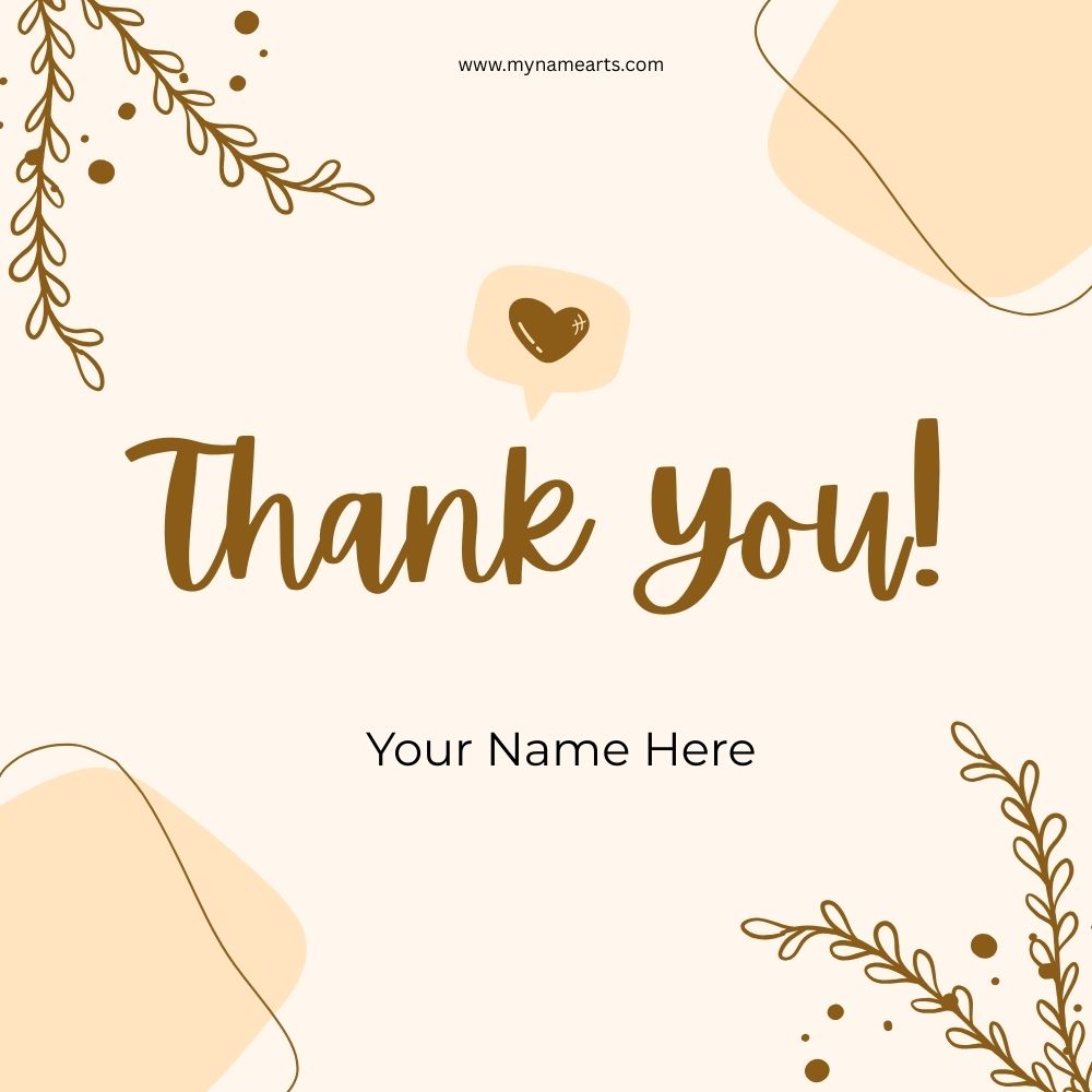 Thank You Card – Personalized Online Greeting Maker