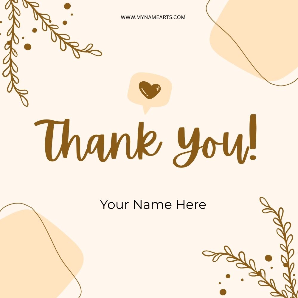 Thank You Card – Personalized Online Greeting Maker