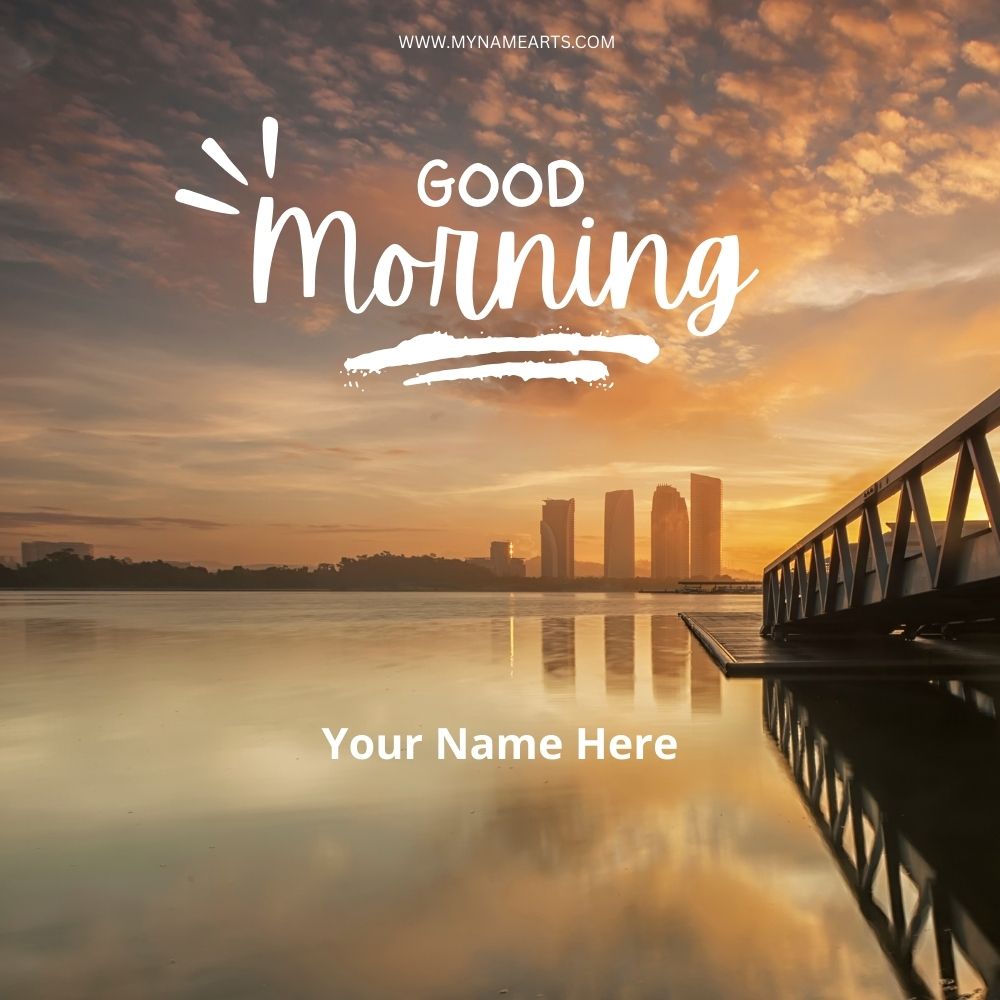 Good Morning Card – Create Personalized Morning Wishes