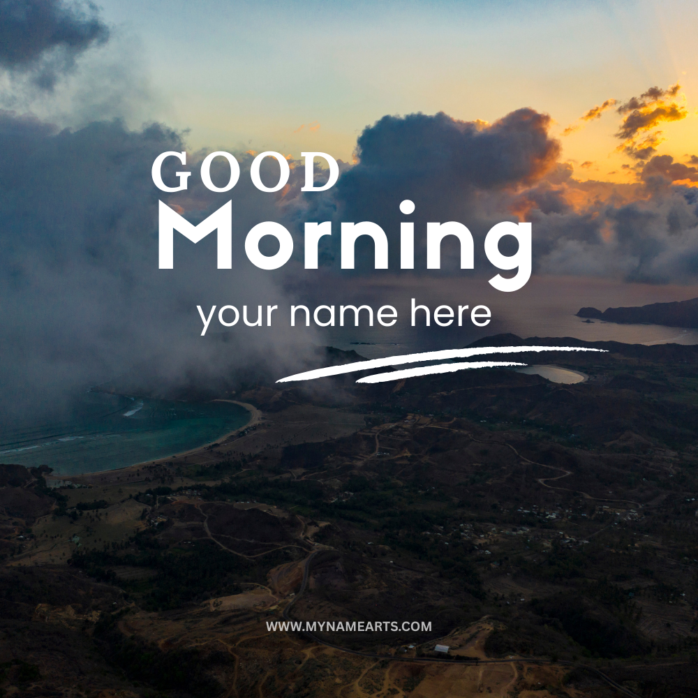 Good Morning Card Online Free – Create Wishes with Name