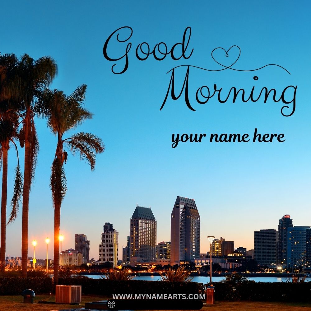 Good Morning Card – Create Personalized Wishes Online