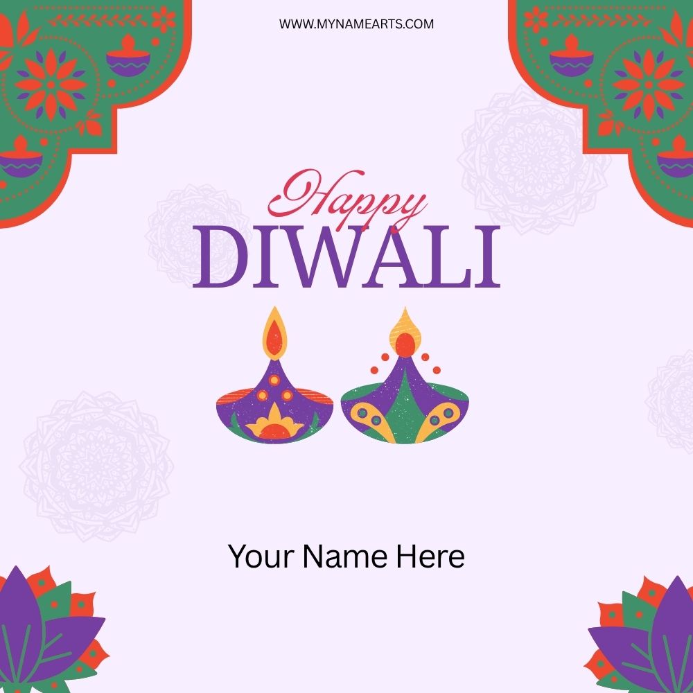 Happy Diwali Card – Create Custom Diwali Wishes Online
