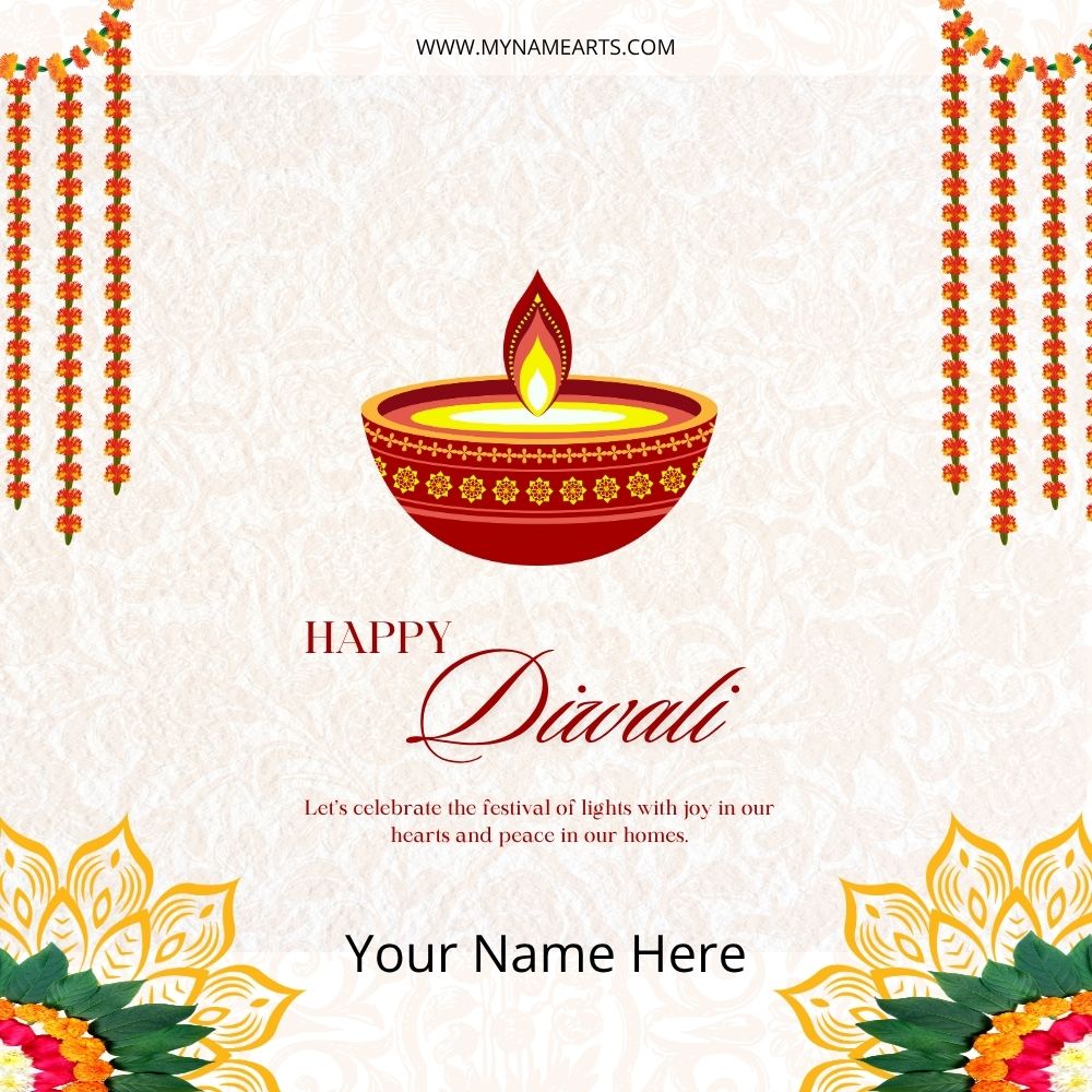 Happy Diwali Card – Create Personalized Diwali Cards Online