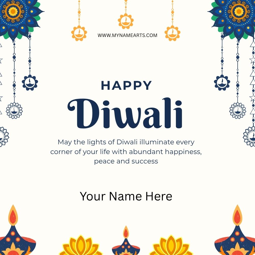 Happy Diwali Card – Create Personalized Diwali Wishes