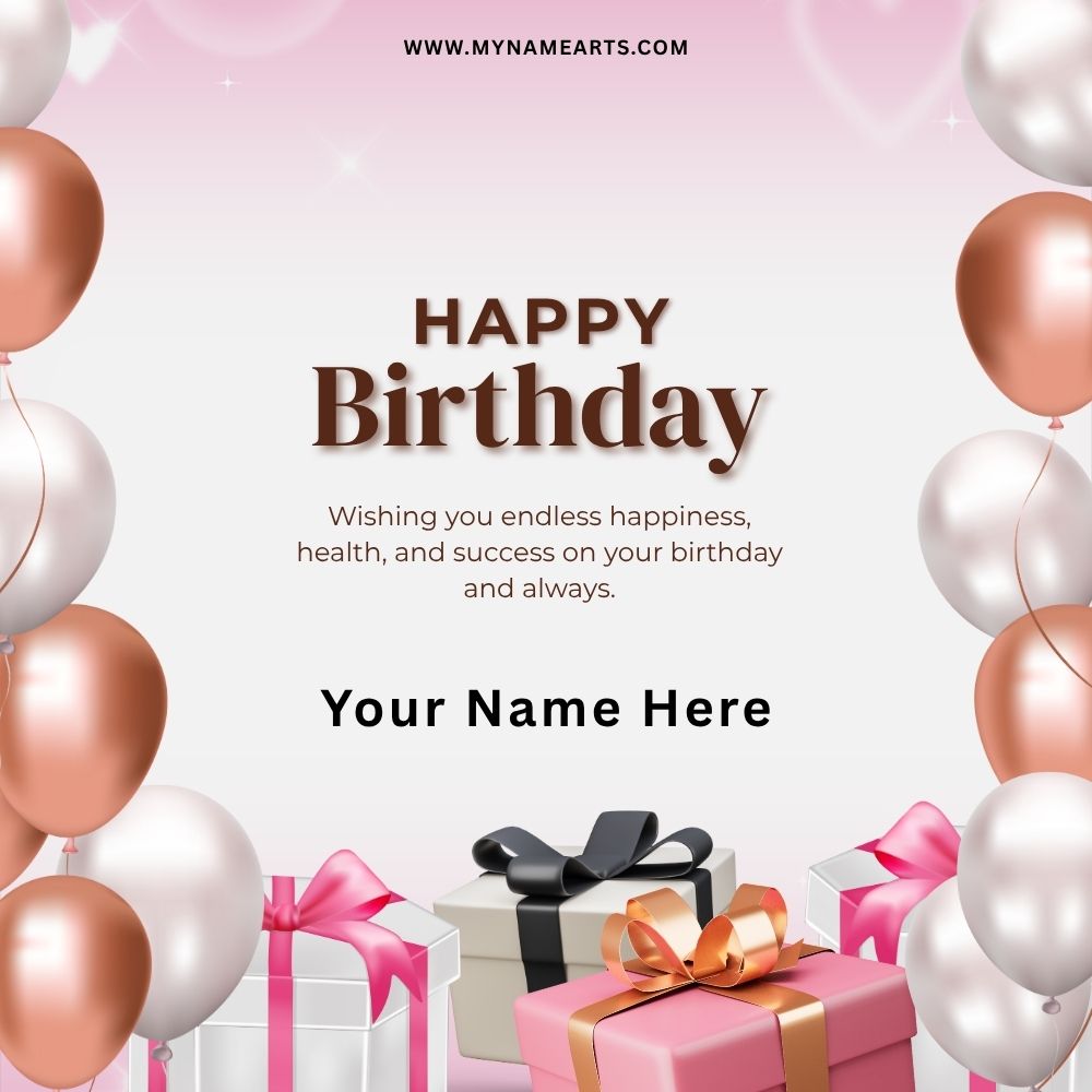 Happy Birthday Wish Card – Create Personalized Wishes Online