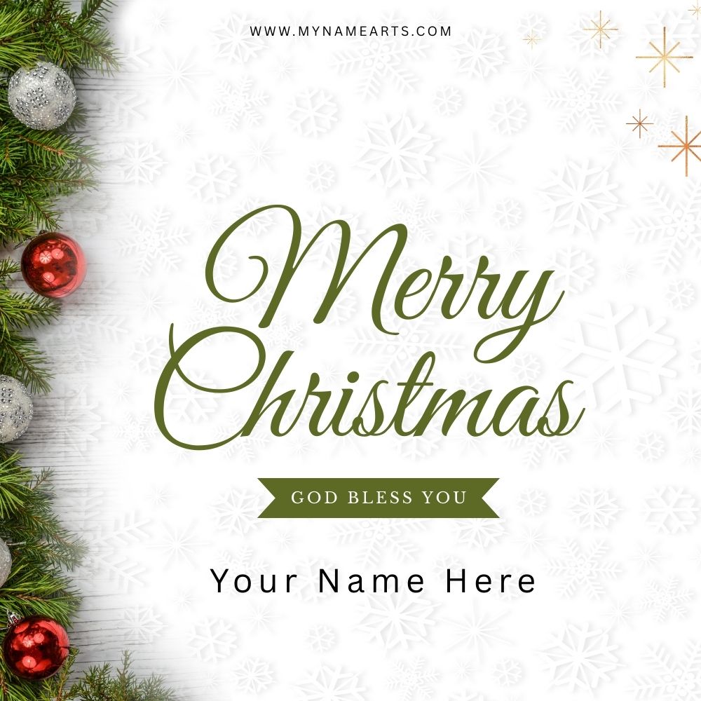 Merry Christmas Card Free – Create Personalized Xmas Cards
