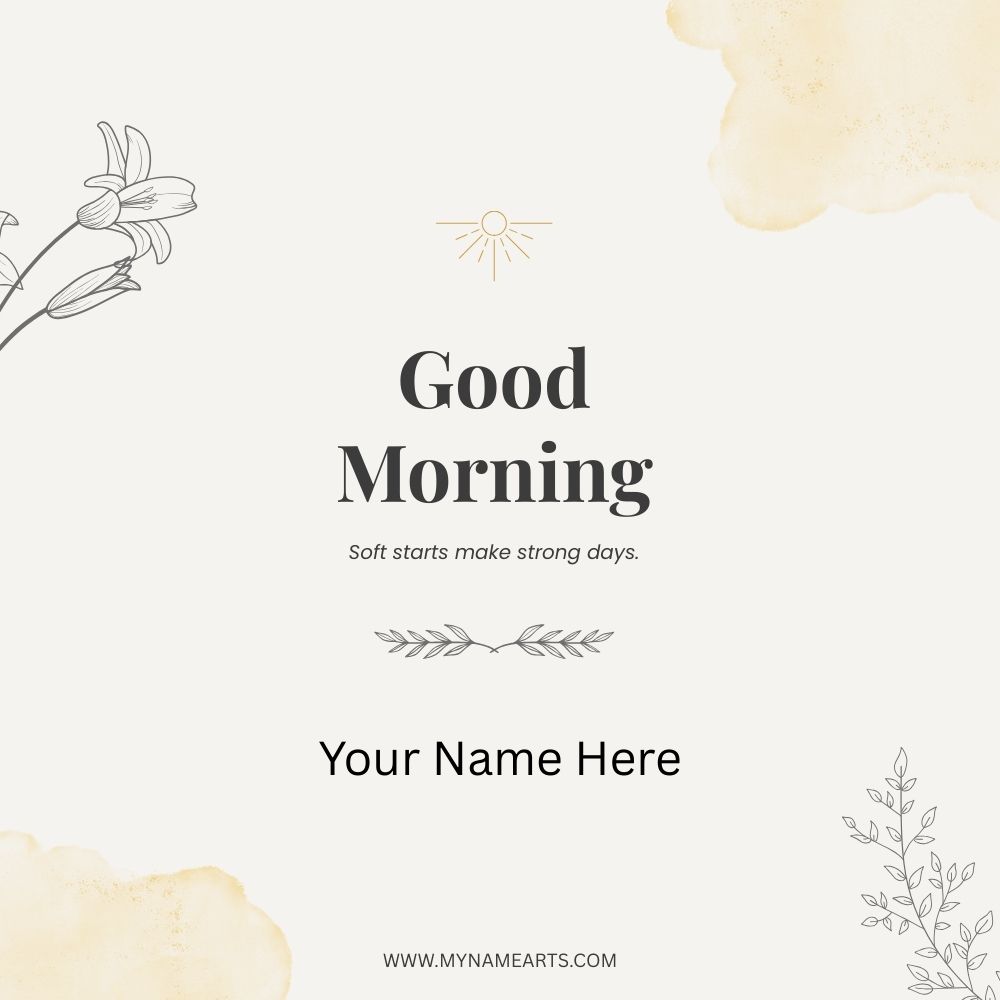 Good Morning Card Online – Create Free Personalized Cards