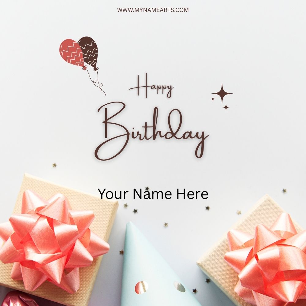 Happy Birthday Card – Create Name & Photo Cards Online