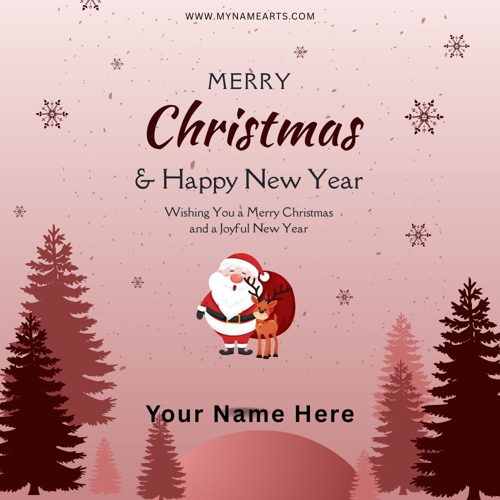 Merry Christmas Card – Create Personalized Christmas Cards Online