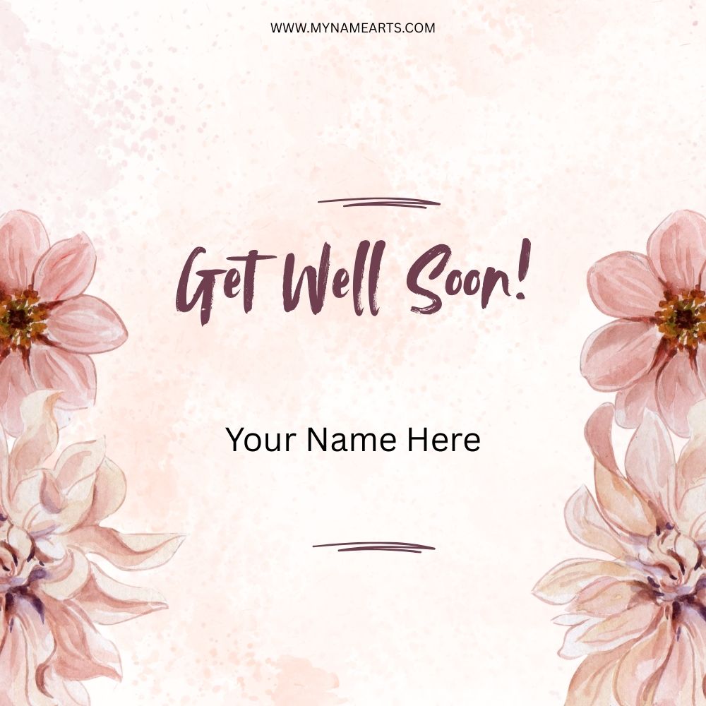 Get Well Soon Card Online – Send Healing Wishes