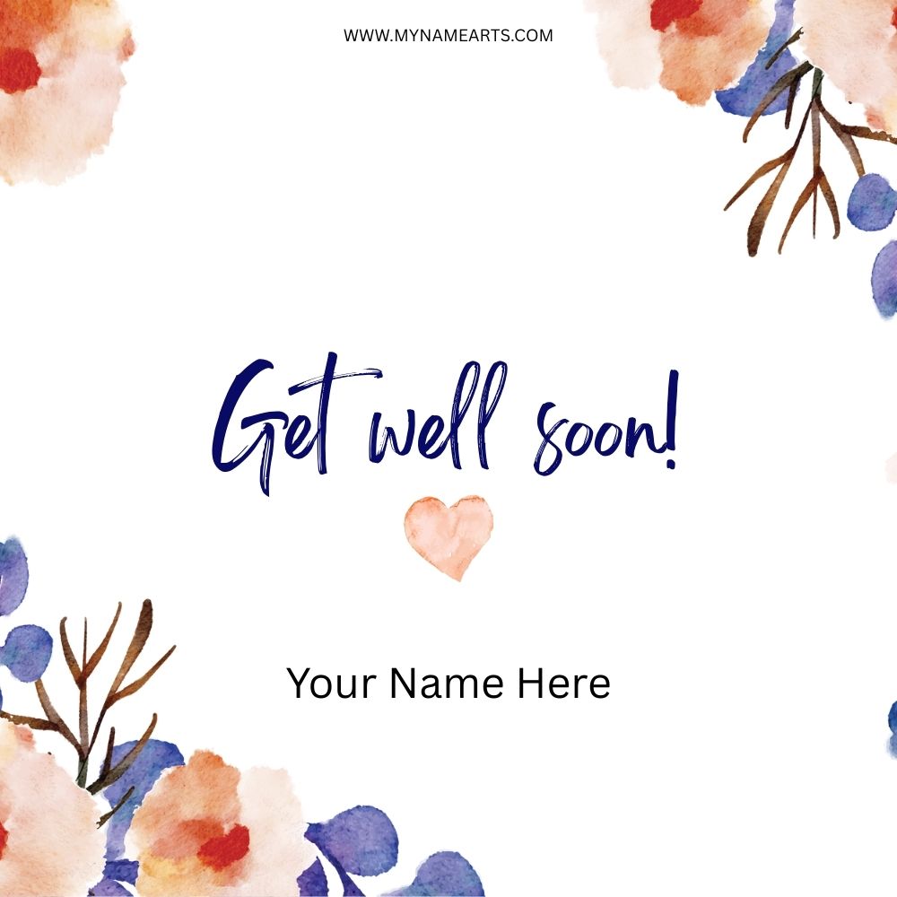 Get Well Soon Card Free – Send Healing Wishes Online