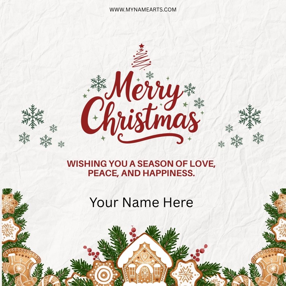 Merry Christmas Card Online – Create Personalized Cards Free