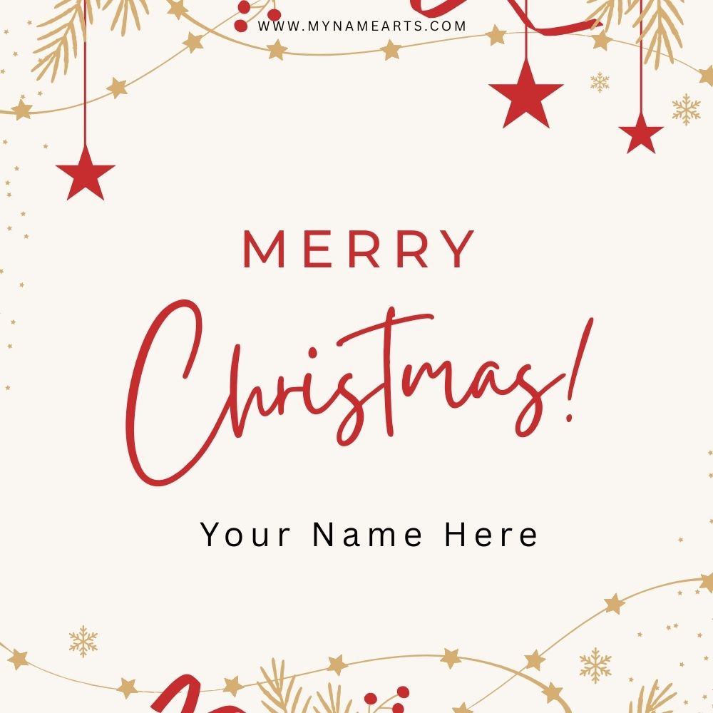 Merry Christmas Card – Create Personalized Christmas Cards Free