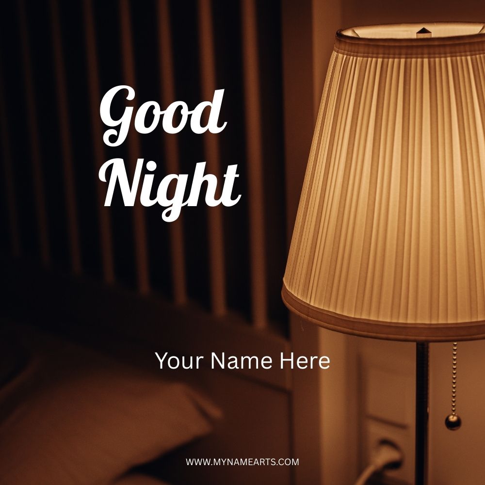 Good Night Online Card – Free Good Night Wishes with Name