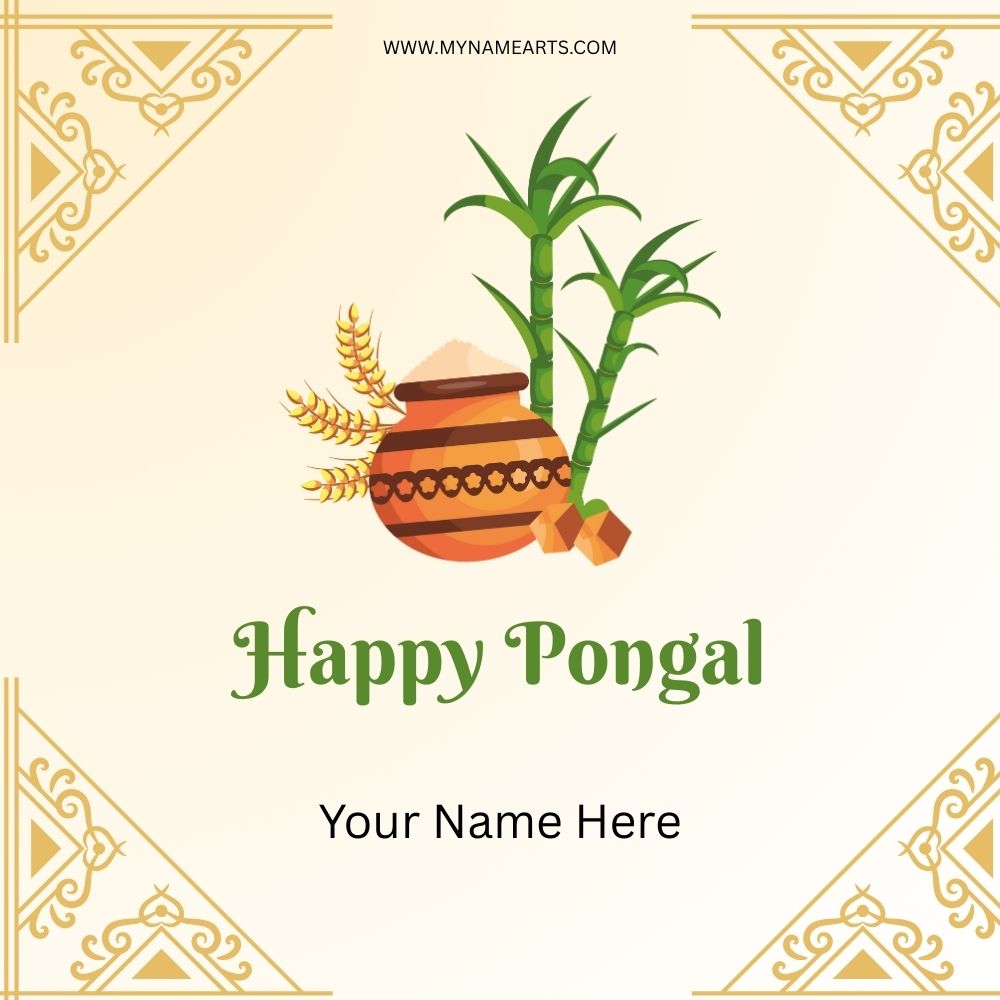 Pongal Greeting Card Online – Create Festive Wishes Instantly