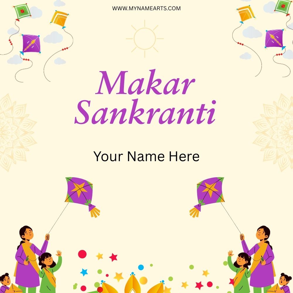 Makar Sankranti Best Wish Card – Share Festive Joy